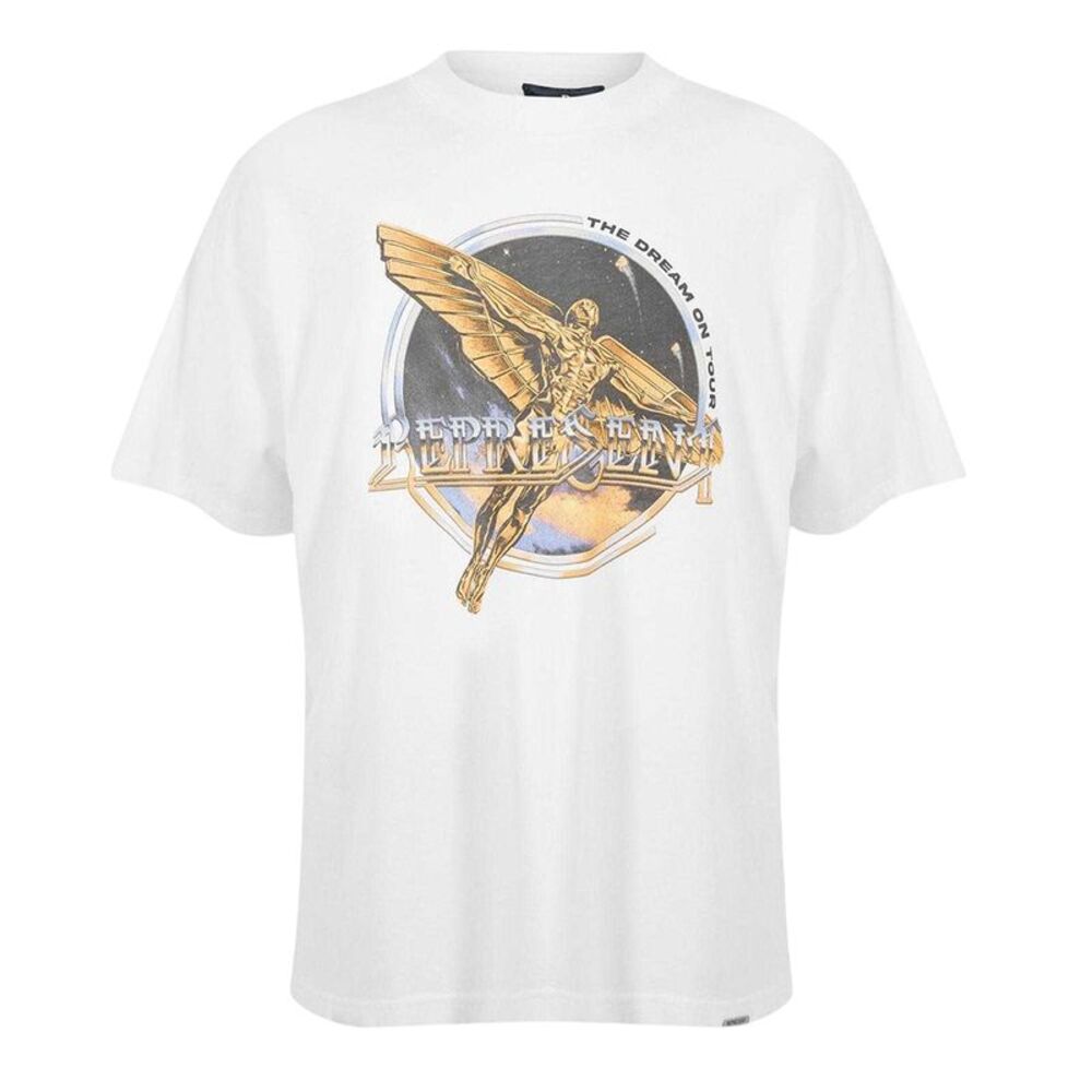 Represent Mens Golden Tour Oversized T-Shirt / White